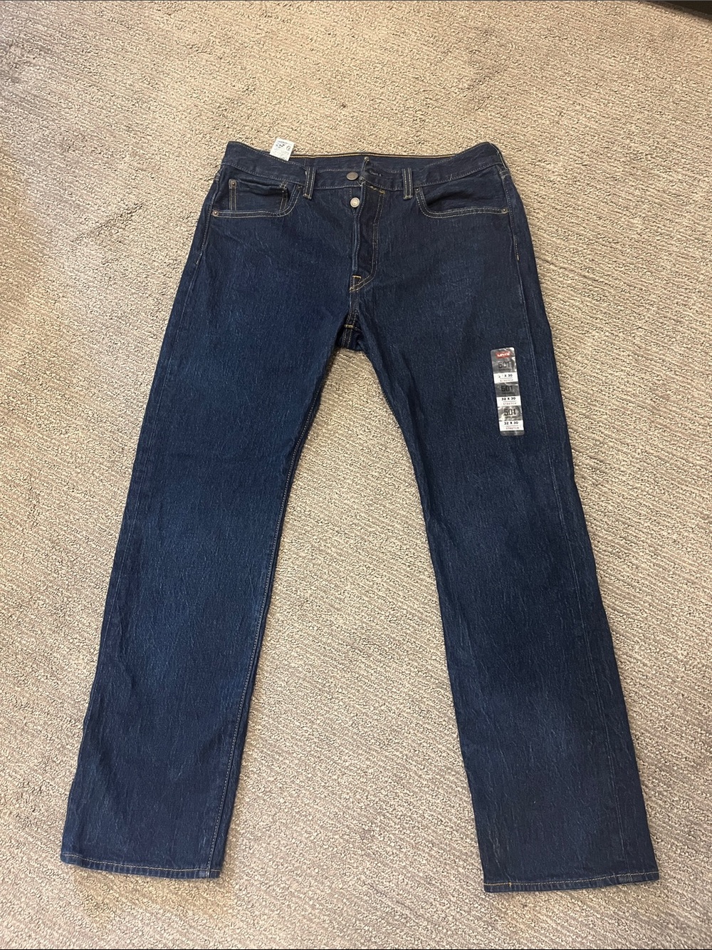 Levi's Men's Indigo Straight Jeans